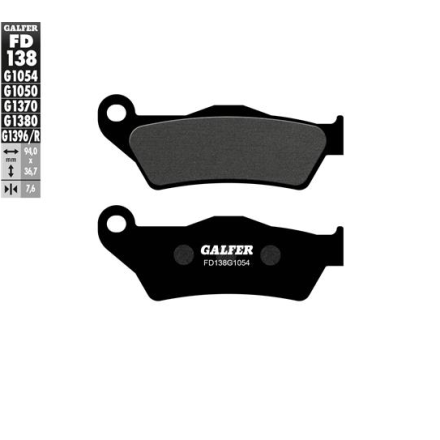 GALFER PASTIGLIE FRENO PER YAMAHA, MOTO MORINI, MOTO GUZZI, MBK, KTM, DUCATI, GAS GAS, BMW, APRILIA, CF MOTO
