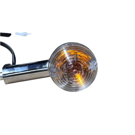 COPPIA FRECCE INDICATORI DIREZIONALI ORIGINALI ECIE PER MOTO GUZZI Nevada 750 / V7 / Bellagio Aquila nera 940