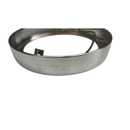 GHIERA FANALE FARO ANTERIORE ORIGINALE CEV Mod. 105 125mm ciclomotore epoca