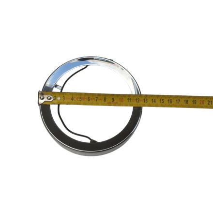 GHIERA FANALE FARO ANTERIORE ORIGINALE CEV Mod. 105 125mm ciclomotore epoca