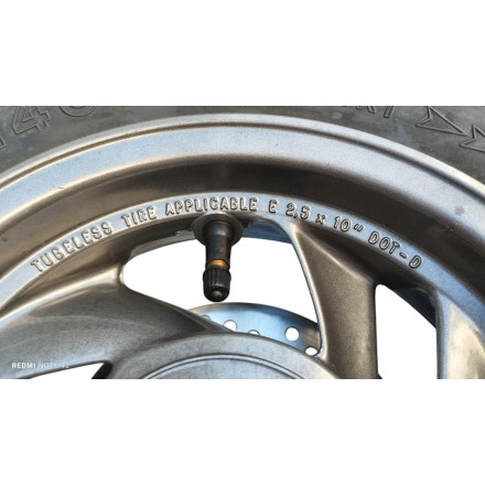 RUOTA CERCHIO ORIGINALE PEUGEOT METROPOLIS 50 SC +DISCO E GOMMA