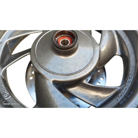 RUOTA CERCHIO ORIGINALE PEUGEOT METROPOLIS 50 SC +DISCO E GOMMA