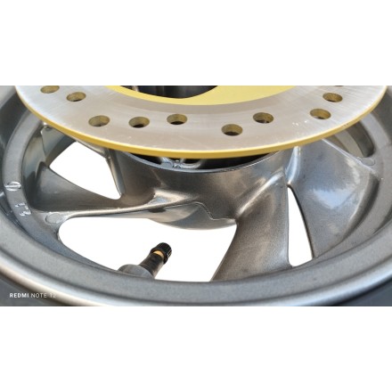 RUOTA CERCHIO ORIGINALE PEUGEOT METROPOLIS 50 SC +DISCO E GOMMA