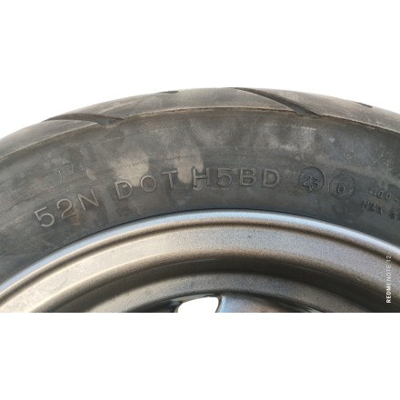 RUOTA CERCHIO ORIGINALE PEUGEOT METROPOLIS 50 SC +DISCO E GOMMA