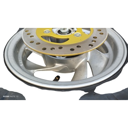 CERCHIO RUOTA CON DISCO FRENO ORIGINALE PEUGEOT 50 Metropolis 1996?