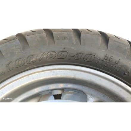 CERCHIO RUOTA CON DISCO FRENO ORIGINALE PEUGEOT 50 Metropolis 1996?