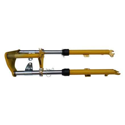 FORCELLA SOSPENSIONE ANTERIORE GIALLA CICLOMOTORE 50 EPOCA VINTAGE