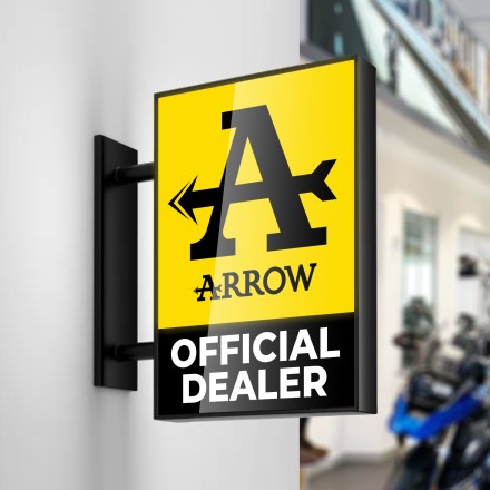ARROW ORIGINAL SCARICO MARMITTA EVO DARK OMOLOGATA PER CF MOTO 450 NK/SR 2023-2024