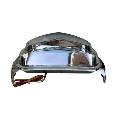 FARO FANALE POSTERIORE LED TRASPARENTE CROMO PER SUZUKI GSX-R 750/600 2004-2005