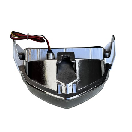 FARO FANALE POSTERIORE LED TRASPARENTE CROMO PER SUZUKI GSX-R 750/600 2004-2005
