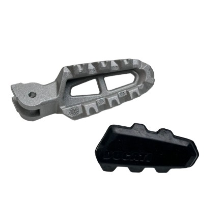 PEDANA DESTRA + GOMMA ORIGINALE DUCATI HYPERMOTARD 821 939 950 HYPERSTRADA MULTISTRADA 1260