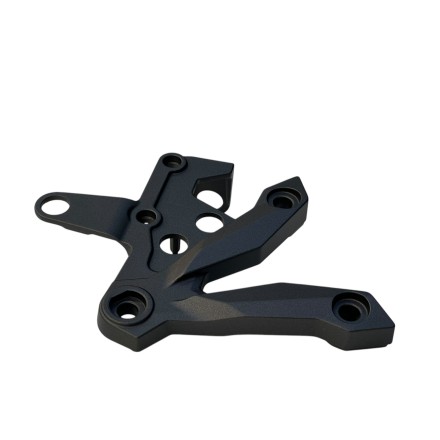 SUPPORTO STAFFA PEDANA ANTERIORE DESTRA ORIGINALE Kawasaki Z750 Z1000 2007-2012