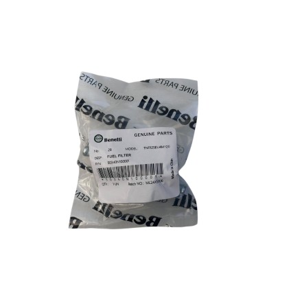 FILTRO CARBURANTE BENZINA ORIGINALE BENELLI BN TNT TRK Imperiale LEONCINO RFS 125 150 300 249 301 (2016-2023)