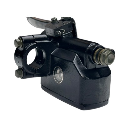 POMPA FRENO ANTERIORE 12.9 DESTRA CON LEVA PER MOTO E SCOOTER Ø22  Universale