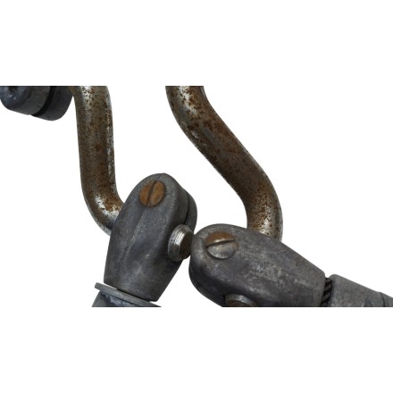 STAFFE PARABREZZA ANTERIORE ORIGINALE MOTO GUZZI LODOLA 175 / 235 cc