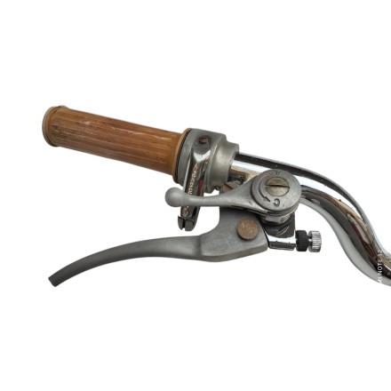 STERZO MANUBRIO CON LEVE ORIGINALE MOTO GUZZI LODOLA 175 / 235 cc