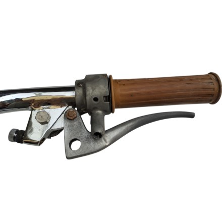 STERZO MANUBRIO CON LEVE ORIGINALE MOTO GUZZI LODOLA 175 / 235 cc