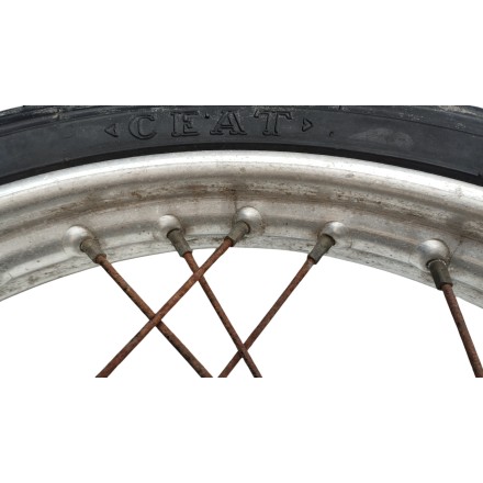 CERCHIO GOMMA POSTERIORE 17x2,1/4 ORIGINALE MOTO GUZZI LODOLA 175 / 235 cc
