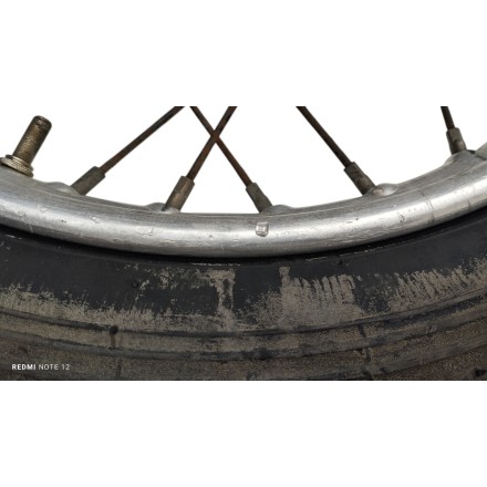 RUOTA CERCHIO POSTERIORE 17X2,1/4 ORIGINALE MOTO GUZZI LODOLA 175 / 235 cc