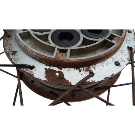 RUOTA CERCHIO POSTERIORE 17X2,1/4 ORIGINALE MOTO GUZZI LODOLA 175 / 235 cc
