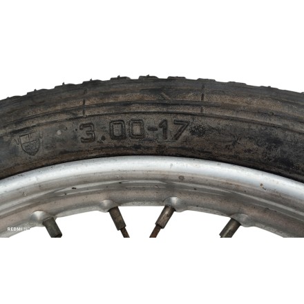 RUOTA CERCHIO POSTERIORE 17X2,1/4 ORIGINALE MOTO GUZZI LODOLA 175 / 235 cc