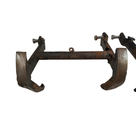 SET 2 CAVALLETTI CENTRALI CON MOLLE ORIGINALE MOTO GUZZI LODOLA 175 / 235 cc