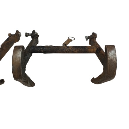 SET 2 CAVALLETTI CENTRALI CON MOLLE ORIGINALE MOTO GUZZI LODOLA 175 / 235 cc