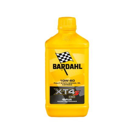 BARDAHL 1LT Olio XT4-S C60 10W60 Lubrificante Moto 4 Tempi 100% SINTETICO