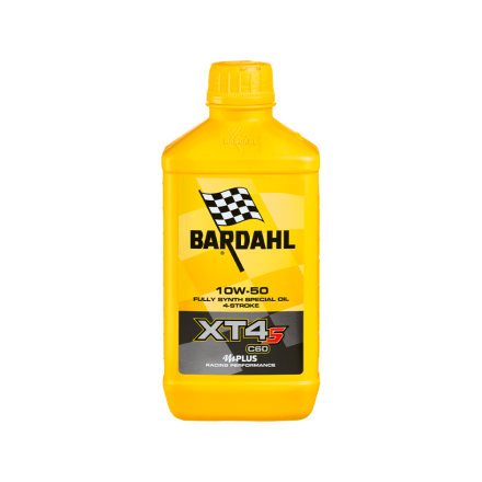 BARDAHL 1LT Olio XT4-S C60 10W50 Lubrificante Moto 4 Tempi 100% SINTETICO