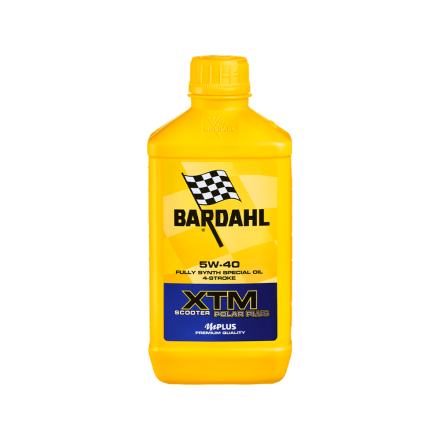 BARDAHL 1LT Olio XTM Polar Plus 5W40 Lubrificante SCOOTER 4 Tempi API JASO Synt