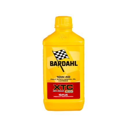 BARDAHL 1LT OLIO MOTORE XTC C60 OFF-ROAD 10W40 MOTO 100% Sintetico CROSS ENDURO