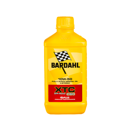 BARDAHL 1LT OLIO MOTORE XTC C60 OFF-ROAD 10W50 MOTO 100% Sintetico CROSS ENDURO