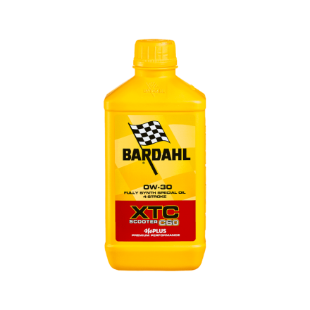 BARDAHL 1LT OLIO MOTORE XTC C60 SCOOTER 0W-30 100% Sintetico MAXI SCOOTER