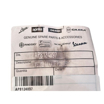 AP8124897 LENTE VETRO FARO FANALE STOP ORIGINALE APRILIA PEGASO 650 (1997-2004)