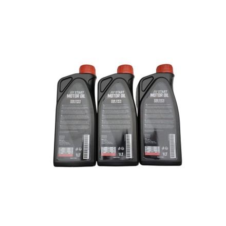 3 Litri Olio Motore 10w40 START Semi-Sintetico Moto Scooter 4-Tempi 10-40 10 40