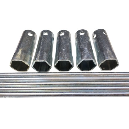 KIT x5 CHIAVI CANDELA 21mm MOTO SCOOTER CICLOMOTORI EPOCA MOTOZAPPA