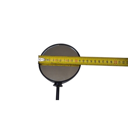 SET 2 SPECCHIETTI RETROVISORI 115mm OMOLOGATI + ATTACCHI MANUBRIO MOTO SCOOTER