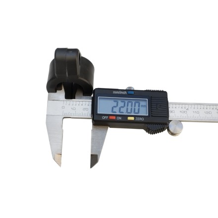 SET 2 SPECCHIETTI RETROVISORI 115mm OMOLOGATI + ATTACCHI MANUBRIO MOTO SCOOTER