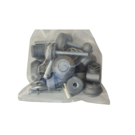 8500865 ORIGINALE PEUGEOT SPEED FIGHT - KIT ATTACCHI STAFFE PARABREZZA MANUBRIO