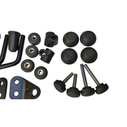 8500858 ORIGINALE MBK Nitro YAMAHA Aerox KIT ATTACCHI PARABREZZA STAFFE