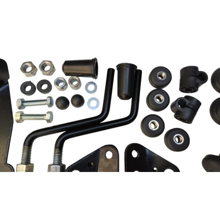 8500858 ORIGINALE MBK Nitro YAMAHA Aerox KIT ATTACCHI PARABREZZA STAFFE