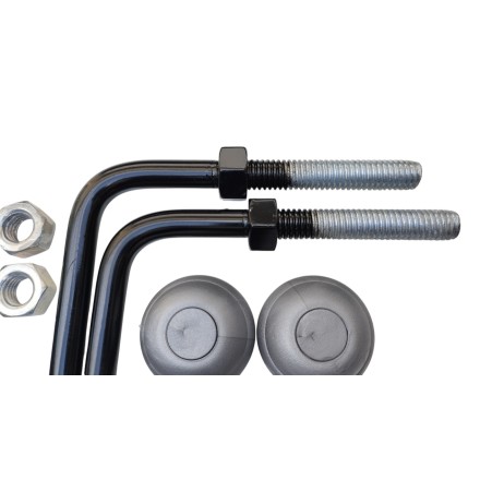 8500913 ORIGINALE PEUGEOT ZENITH SPEEDAKE BUXY KIT ATTACCHI PARABREZZA STAFFE