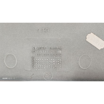 1172930300 BIANCO CARENA SCUDO ANTERIORE ORIGINALE PEUGEOT SV 50 GEO