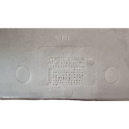 1172930300 NERO CARENA SCUDO ANTERIORE ORIGINALE PEUGEOT SV 50 GEO