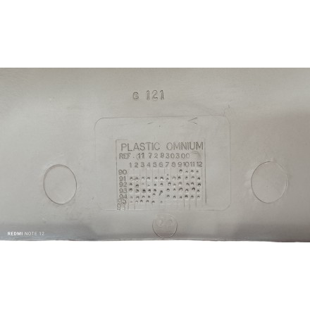 1172930300 GRIGIO CARENA SCUDO ANTERIORE ORIGINALE PEUGEOT SV 50 GEO