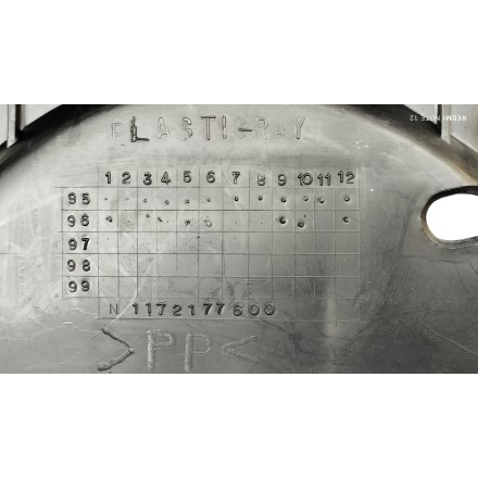 1172177600 PARAFANGO PARASPRUZZI POSTERIORE ORIGINALE PEUGEOT SV 50