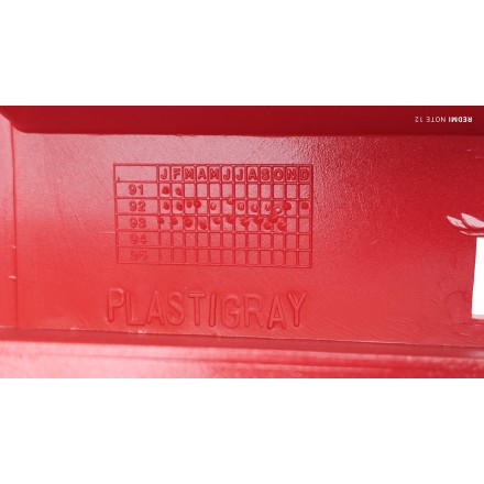 1170461100 ROSSO CARENA MANUBRIO STERZO ORIGINALE PEUGEOT METROPOLIS 50