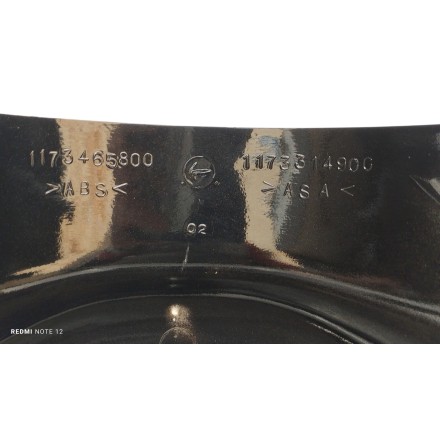 1173465800 NERO CARENA MANUBRIO STERZO ORIGINALE PEUGEOT TREKKER 50