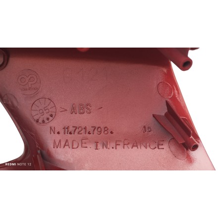 11721798 ROSSO CARENA MANUBRIO STERZO ORIGINALE PEUGEOT SV 50/80/125