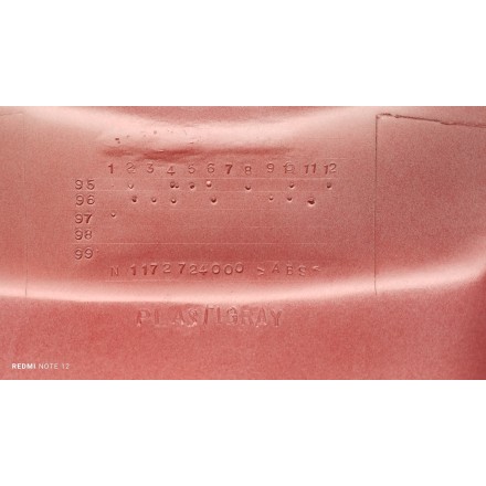 1172724000 ROSSO CARENA PARAFANGO ANTERIORE ORIGINALE PEUGEOT SV